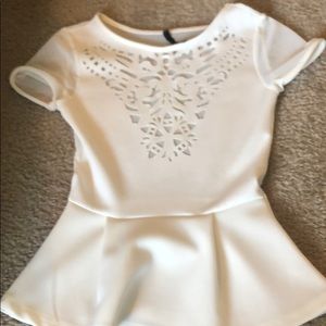 Love culture peplum top